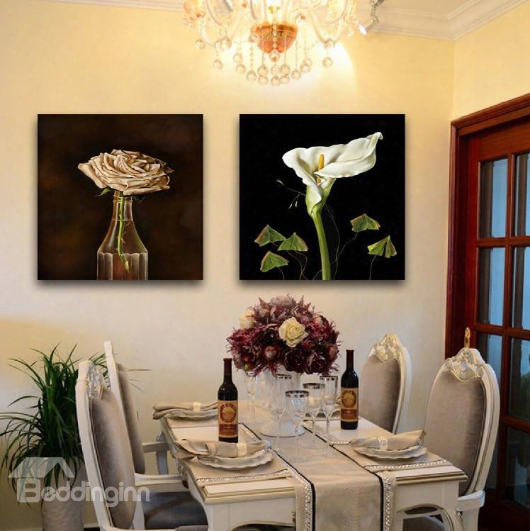 New Arrival Rose And Tulip Film Wall Art Prints