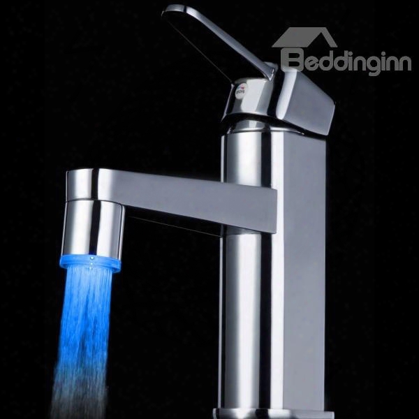Unique Three Color Faucet Changing Color By Temperature For Kitchen/bathroom