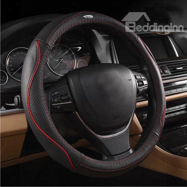 Classic And Business Design With Sport Line Car Steering Wheel Cover