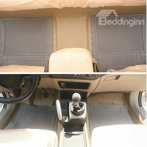 Classic Soldi Color Anti-skid And Dust Cost-effective Universal Car Carpet