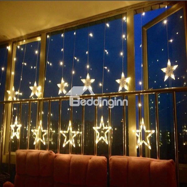 Gorgeous Star Shape Indoor Outdoor String Led Lights