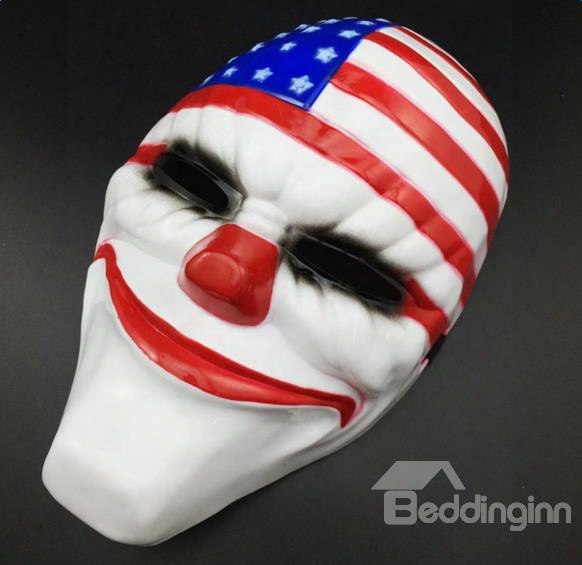 Halloween Decoration American Flag Style Mask