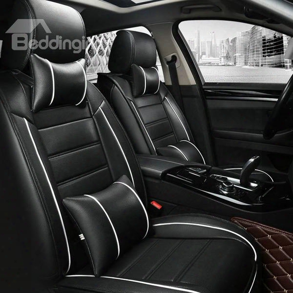 High-grade Super Smooth Durable Pvc Leather Fashion Design Universal Car Seat Cover