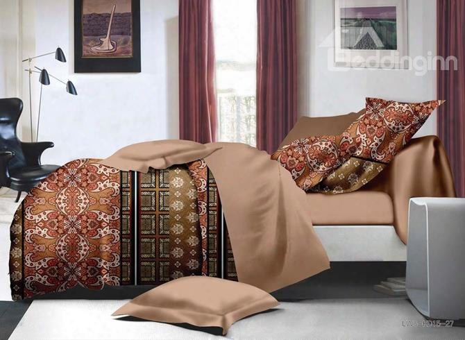 Intelligent Design Noble Polyester 4-piece Duvet Cover Sets