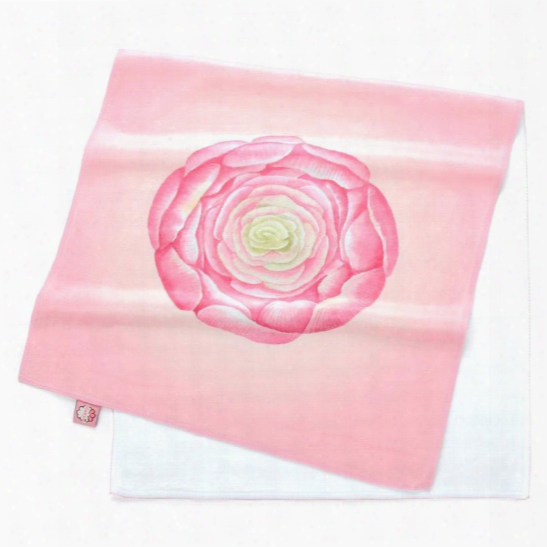 Lovely Watercolor Pink Succulents Printing Face & Hand Towel