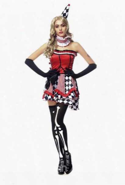 Modern Colorful Girl Design With Special Hat Popular Cosplay Costumes