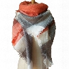 Fresh Contrast Color Style Design Cashmere Square Scarves