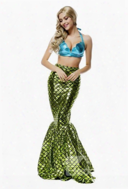Sexy Mermaid Modeling Elegant Beautiful Cosplay Costumes