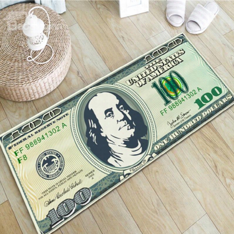 Amazing Creative Dollar Design Rectangle Home Dcorative Area Rug