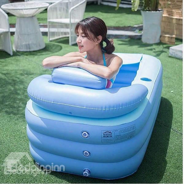 Creative Design Removable Coverd Inflatable Bathtub