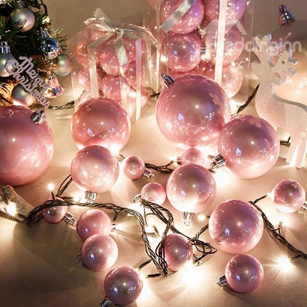 Cute Festival 60mm Two Colors For Choose Christmas Tree Decoration Balls