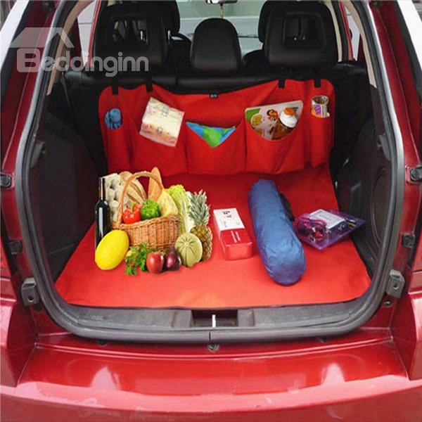 Monolayer With Five Pocket Trunk Seat Mat