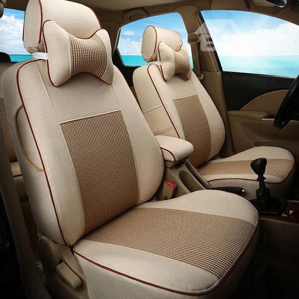 Pretty Textured And Pure Color Design Universql Attractive Car Seat Cover