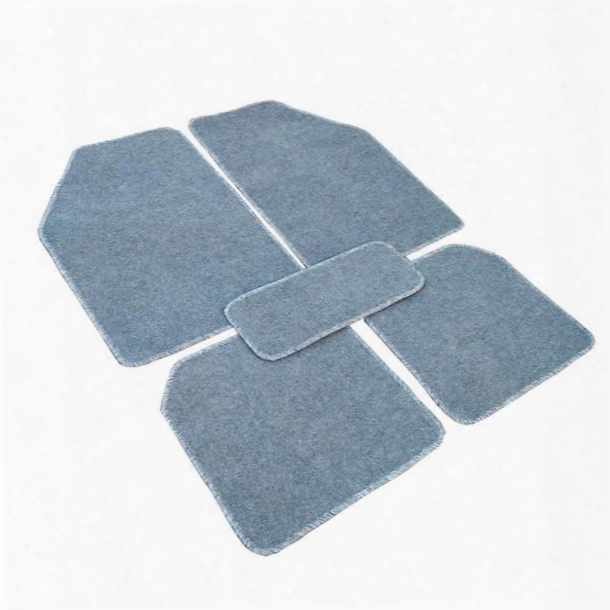 Solid Color Simple Design Popular Cost-effective 5-pieces Universal Car Carpet