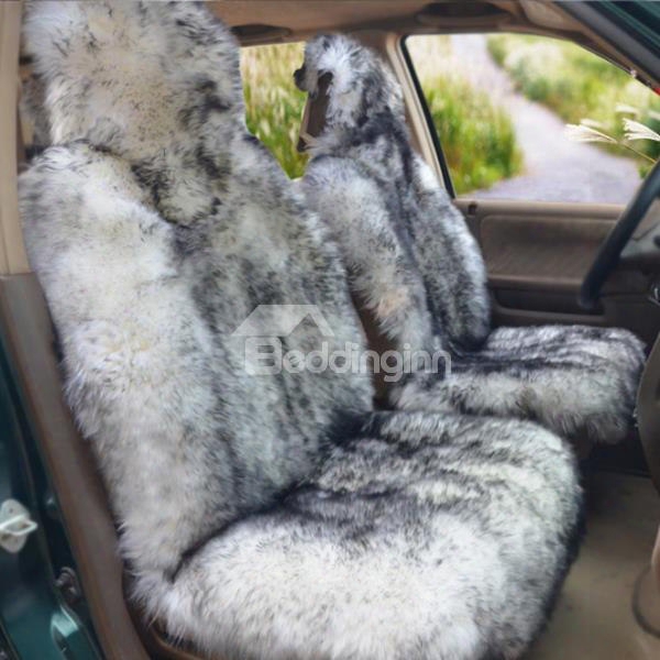 Winter Warm Soft Plush Beautiful Color Design Universal Cost-effective Car Seat Cover