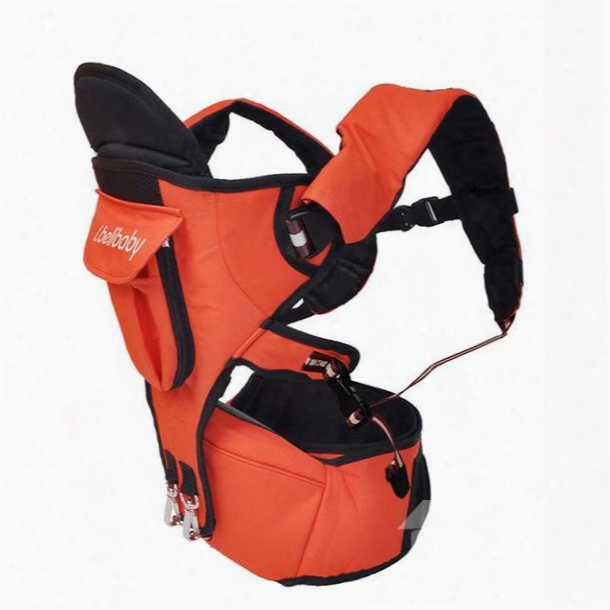 Bouncy Orange Multi Functional Baby Hip Seat Carrier