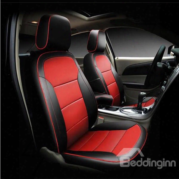 Classic Sports Style Streamline Design With Trimmings Customed Car Seat Covers