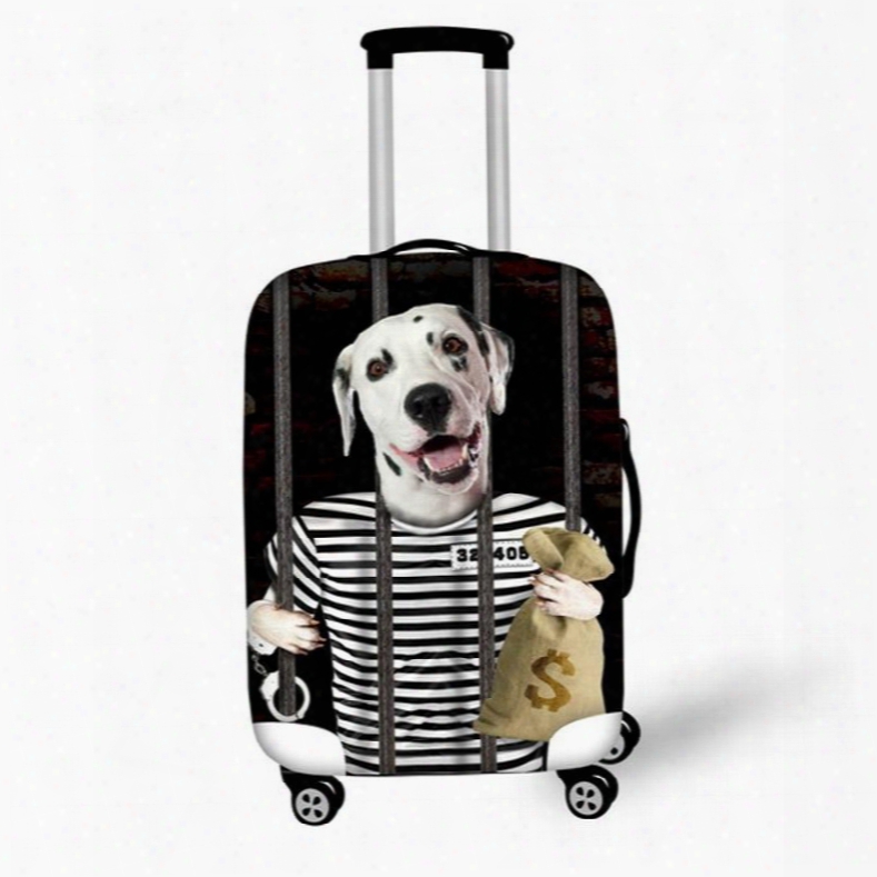 Kinds Of Dogs In Cloth Pattern 3d Painted Luggage Cover