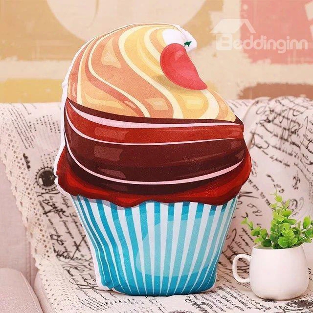 Must-have Ice Cream Pp Cotton Throw Pillow