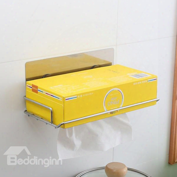 New Style Concise Botton Draw-out Toilet Paper Holder