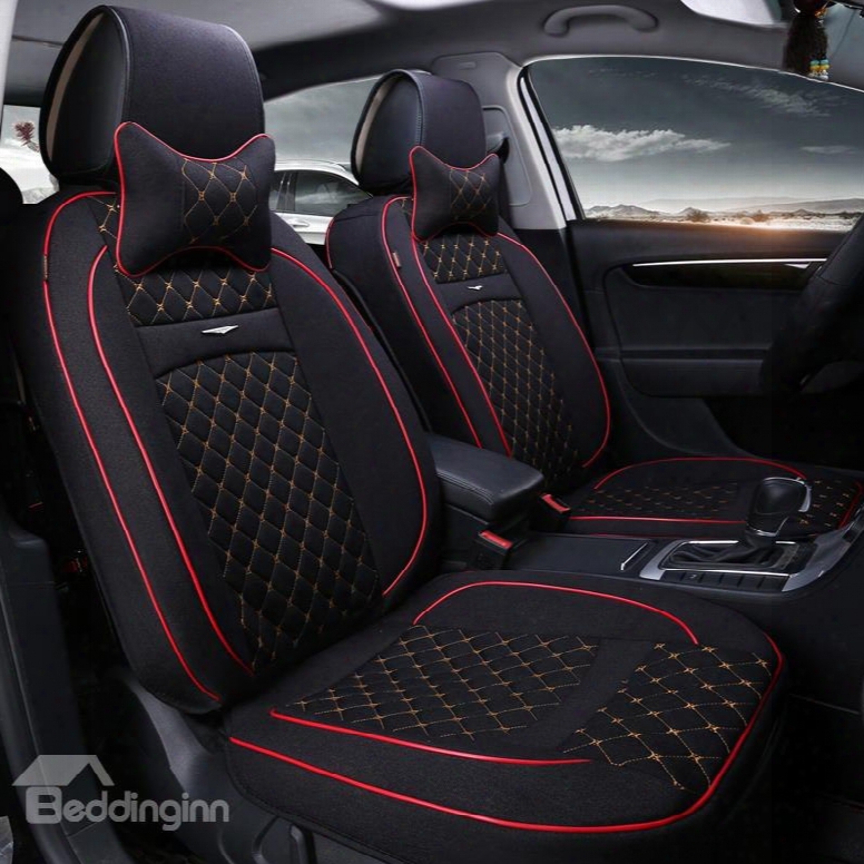 Special Contrast Color Design Durable Pet Popular Material Universal Car Seat Cover