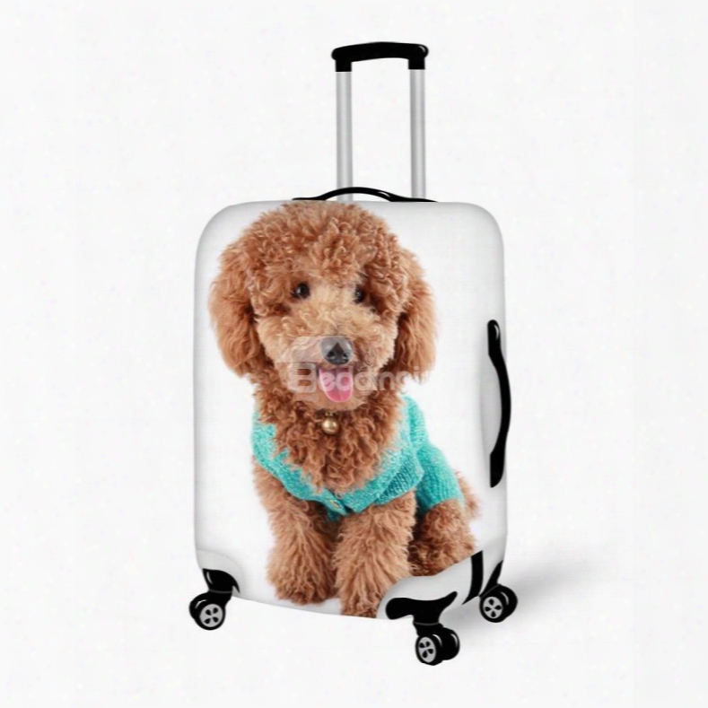 Super Cute Poodle Pattern 3d Painted Effects Cover