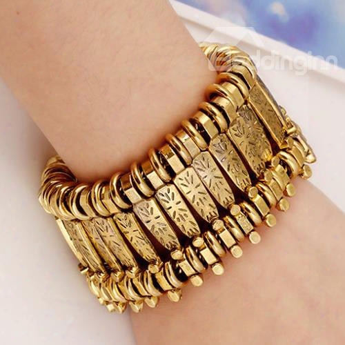 Women's Vintage Punk Style Metal Bracelet