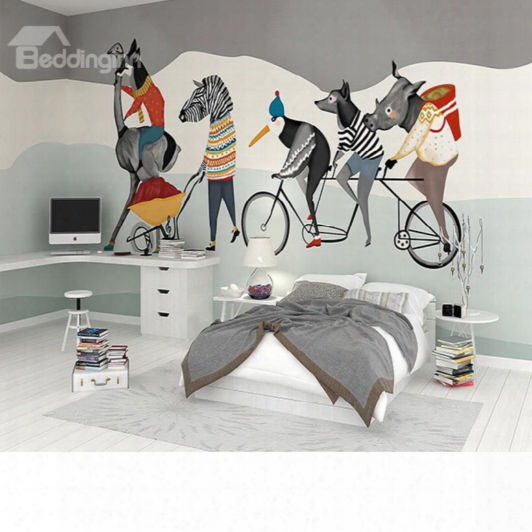 Abstract Creative Animal Pattern Design Waterproof 3d Wall Murals