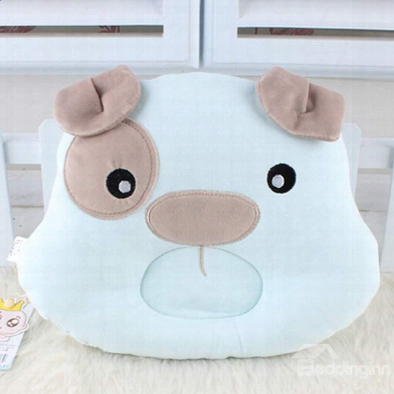 Adorable Cartoon Dog Design Prevent Flat Head Baby Pillow