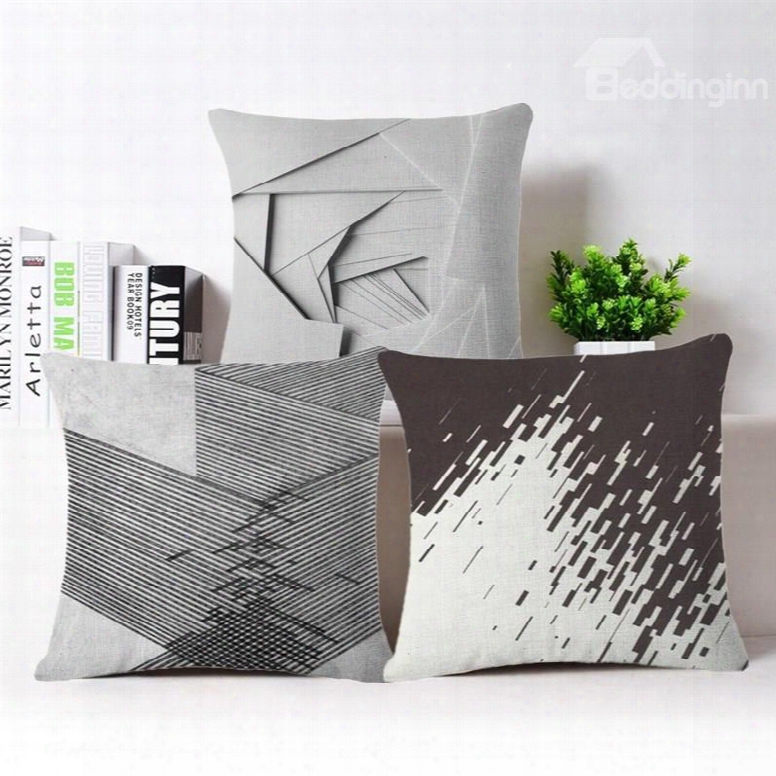 Amazing Modern Style Pp Cotton Square Throw Pillow