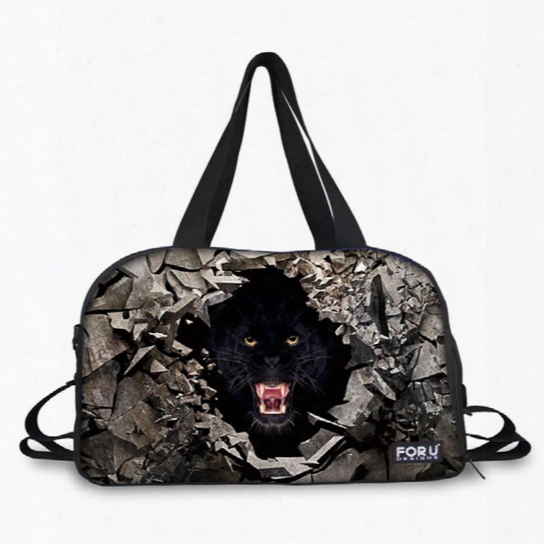 Animal Pattern Nylon Large Capacity Outdoor3d Travel Bags