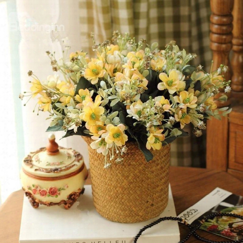 Attractive Country Style Home Decorative Desktop Flower Sets