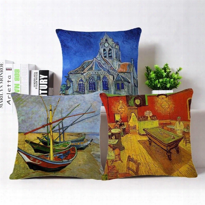 Beautiful Warm Tones Design Square Throw Pillow