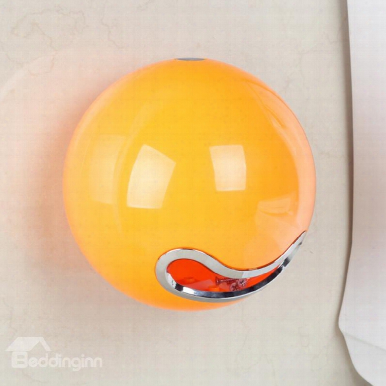 Creative Orange Acrylic Toilet Paper Holder