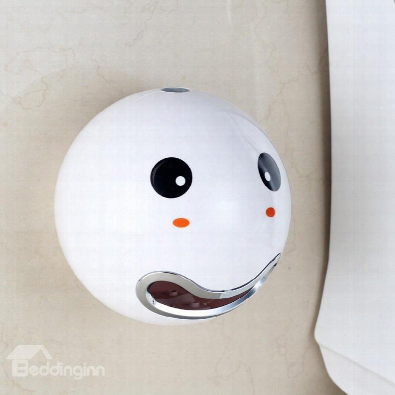 Creative White Acrylc Toilet Paper Holder