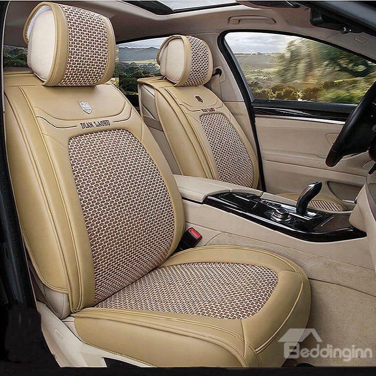 Fast Heat Dissipation Ice Silk And Rayon Economic Universal Car Seat Cover