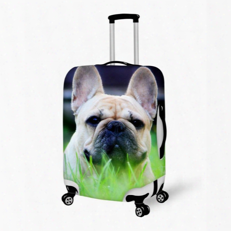 Lovely Shar Pei Pattern 3d Painted Luggage Cover