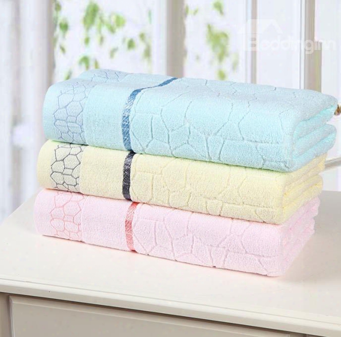 New Arrival High Quality 100% Cotton Skin Care Water Cube Bath Towel
