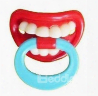 New Arrival Unique In Design Funny Pacifiers With Ringer