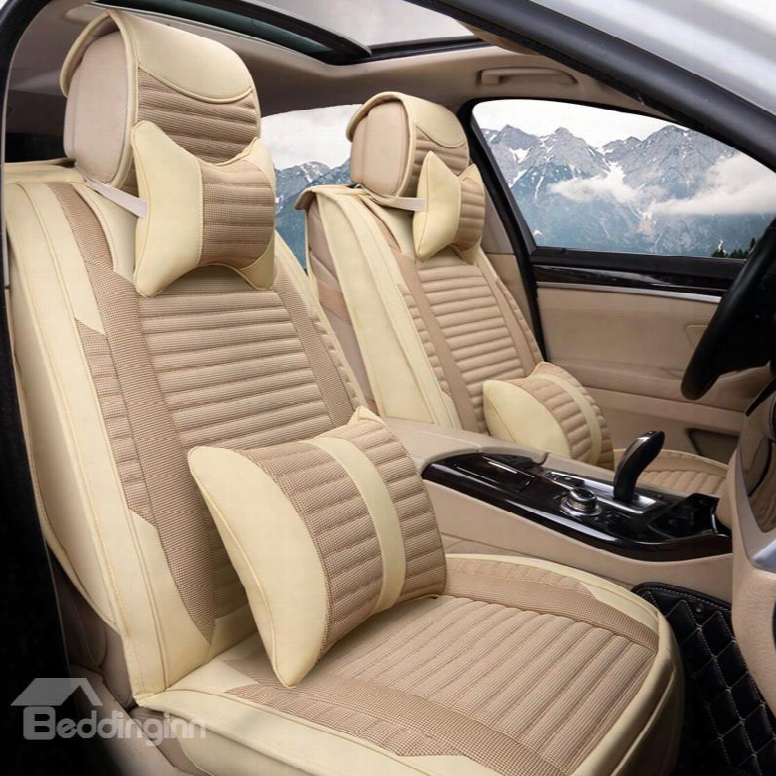 Simple Textured Reliable Quality Genuine Leather Cost-effective Car Seat Cover