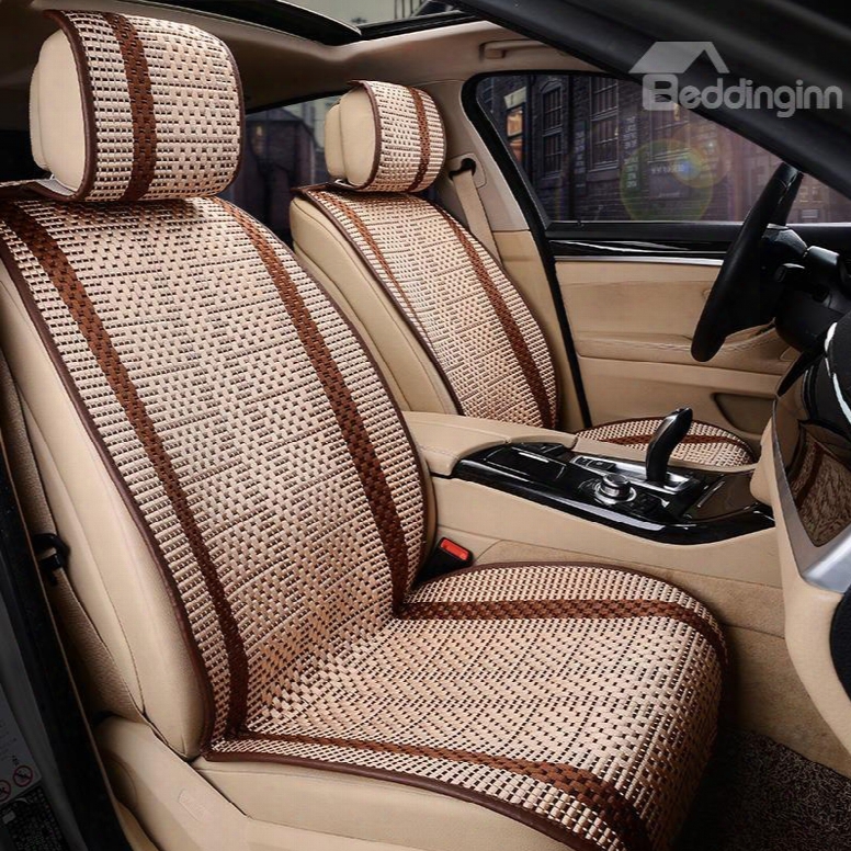 Sophisticated Technology Flax And Natural Fibers Durable Car Seat Covers