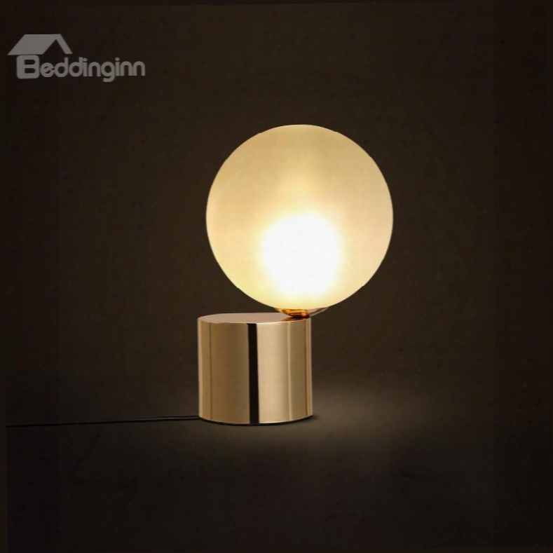 Stunning Durable Ball Shape Design Room Decoration Table Lamp