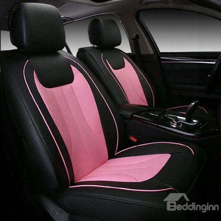 Three-dimensional Colorful Durable Soft Cost-effective Leather Car Seat Covers