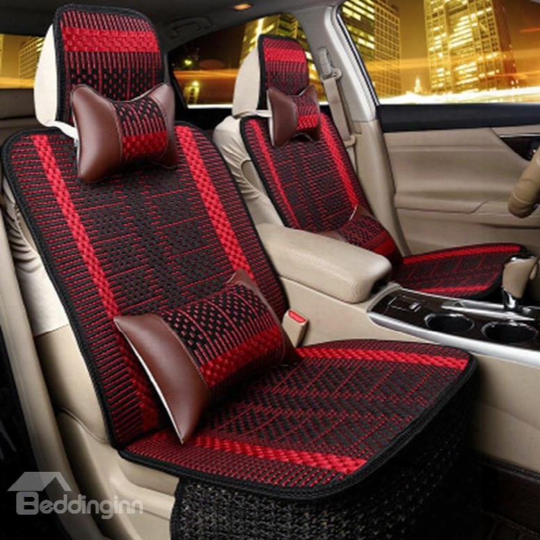 Beautiful Design Business Easy To Carry Ice Silk And Rayon Car Seat Cover