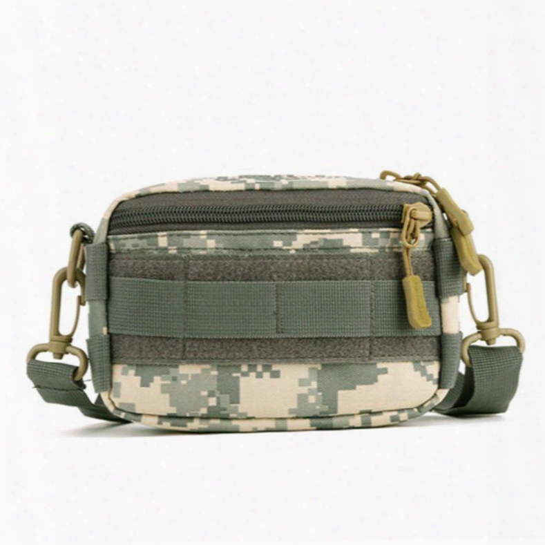 Camo Shoulder Bag Lgihtweight Nylon Fabric Messenger Bag