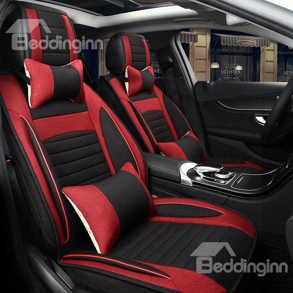 High Cost-effective Popular Leather Sport Style Universal Five Seven Car Seat Cover