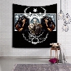 Chic Two Dogs and Crown Pattern Modern Style Hanging Wall Tapestries