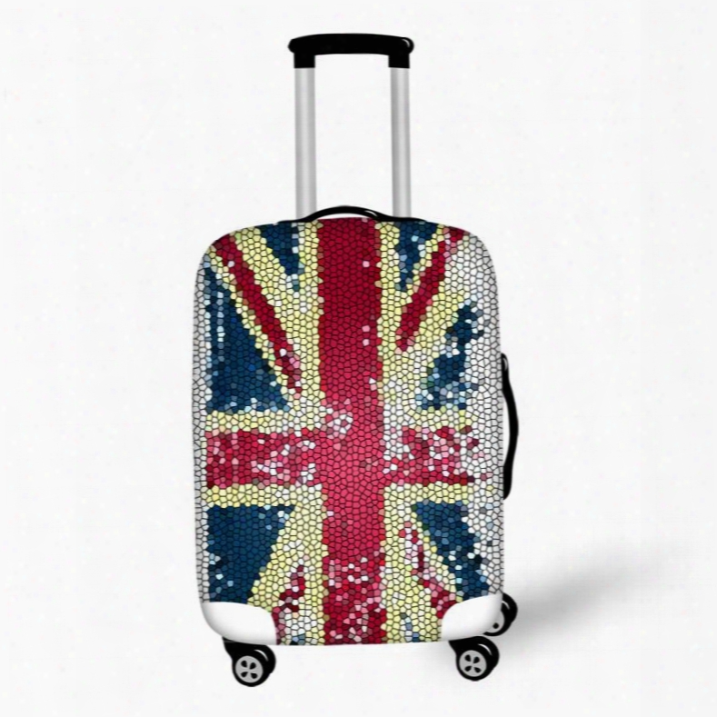 Retro Old Generation Sense Uk Flag18-30 Inch 3d Printed Suitcase Luggage Protector Covers