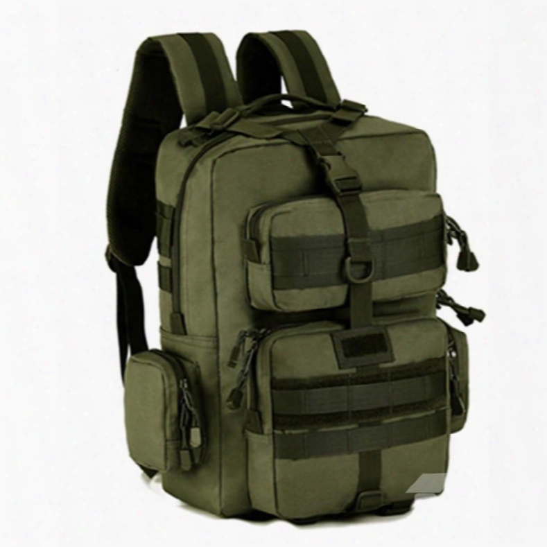 30l Shoulder Bag Waterproof Military Large Capacity Perfect For Hiking Climbing Camping Travelling