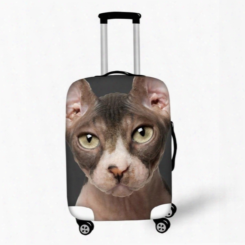 3d Canadian Hairless Pattern Anti-scratch Travel Luggage Cover Suitcase